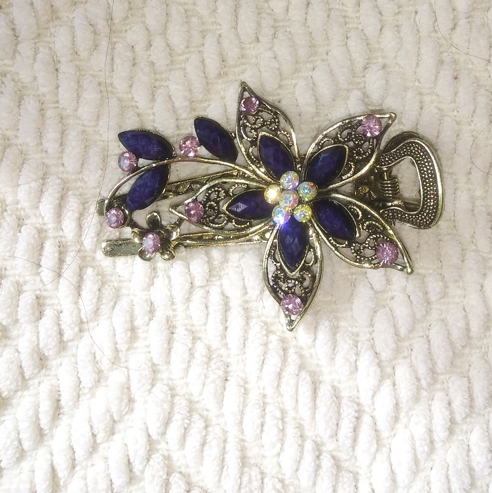 Purple Hair Clip - buy one get one free
